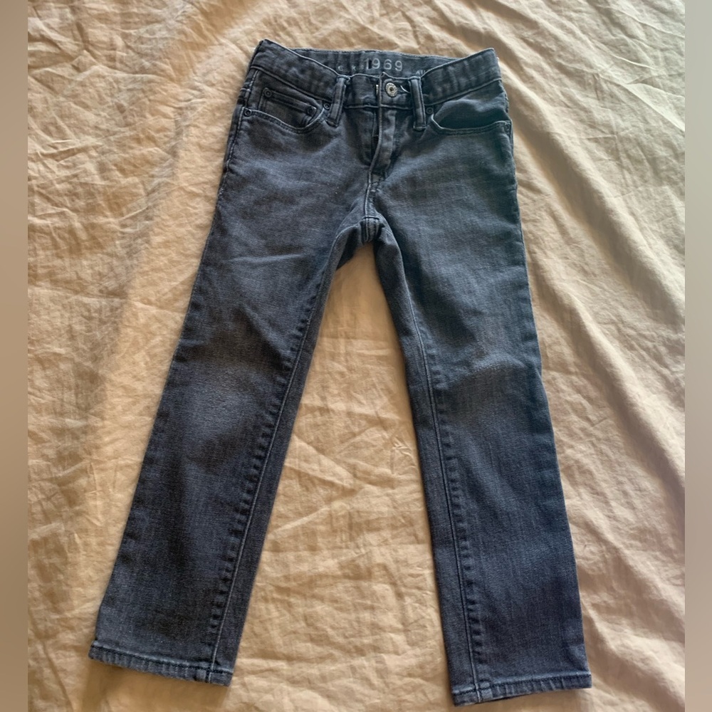 GAP Kids Grey Denim Skinny Jeans